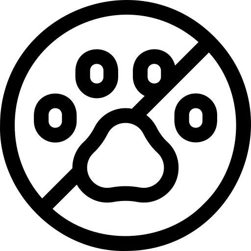 geen huisdieren toegestaan icon